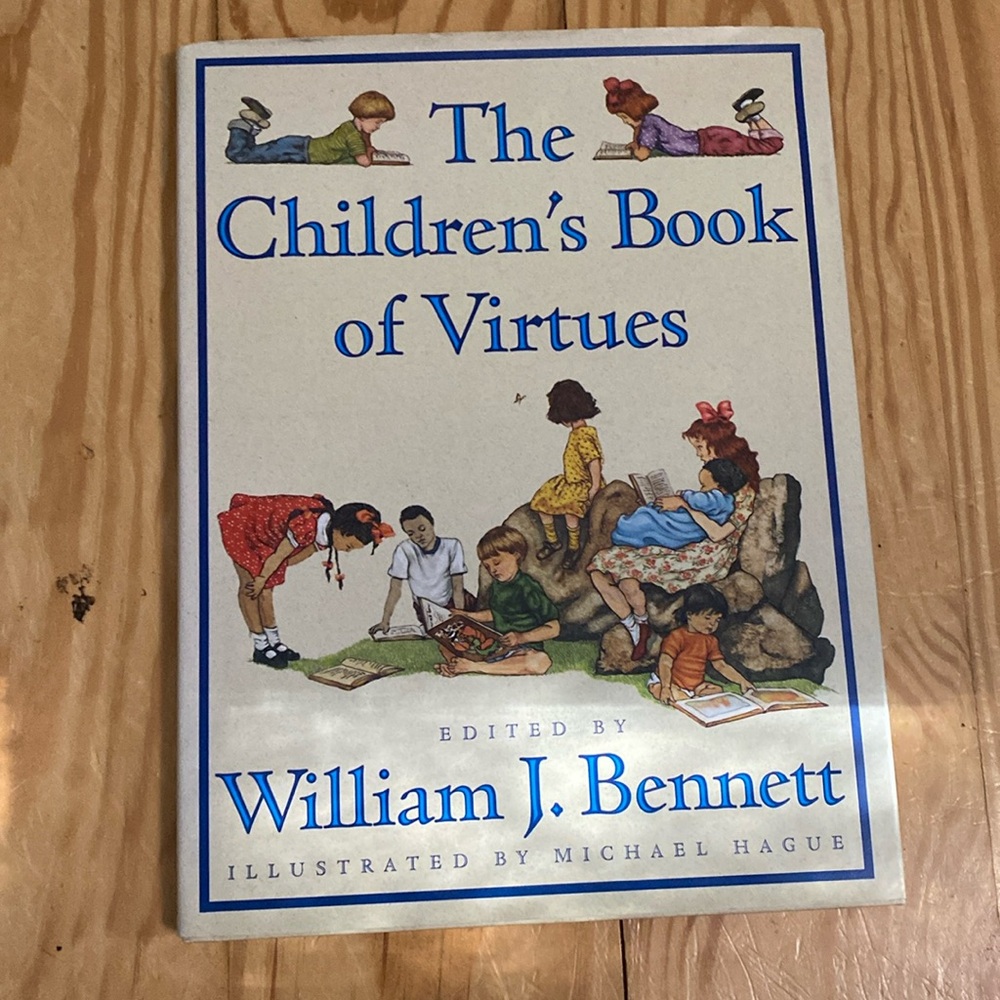 Beautiful Hardcover Edition of The Children’s Book of Virtues